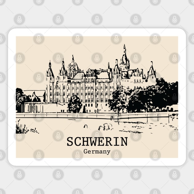 Schwerin - Germany Magnet by Lakeric